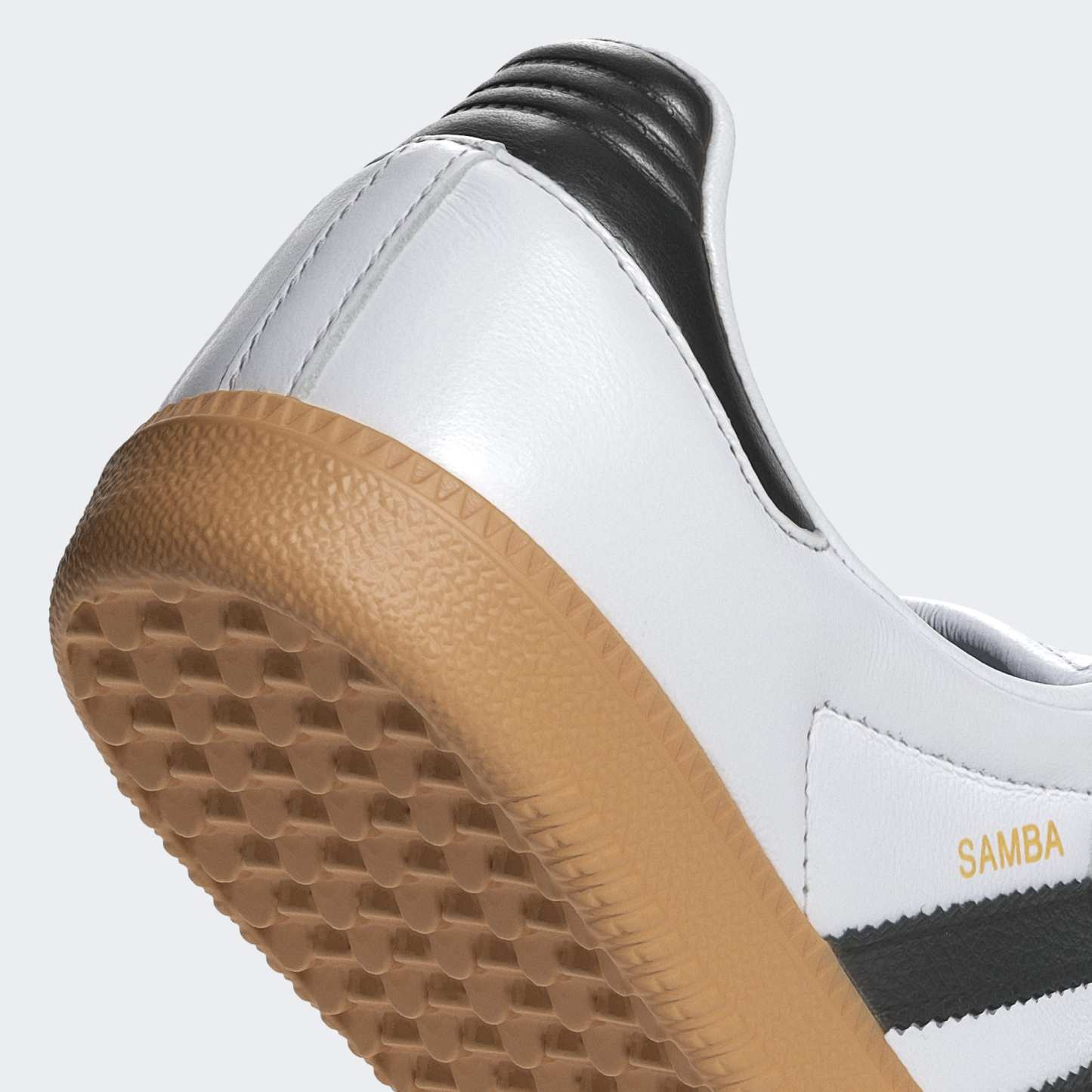 Samba LT Ayakkabı - Cloud White / Core Black / Gold Metallic - IG4279 - Görsel 9