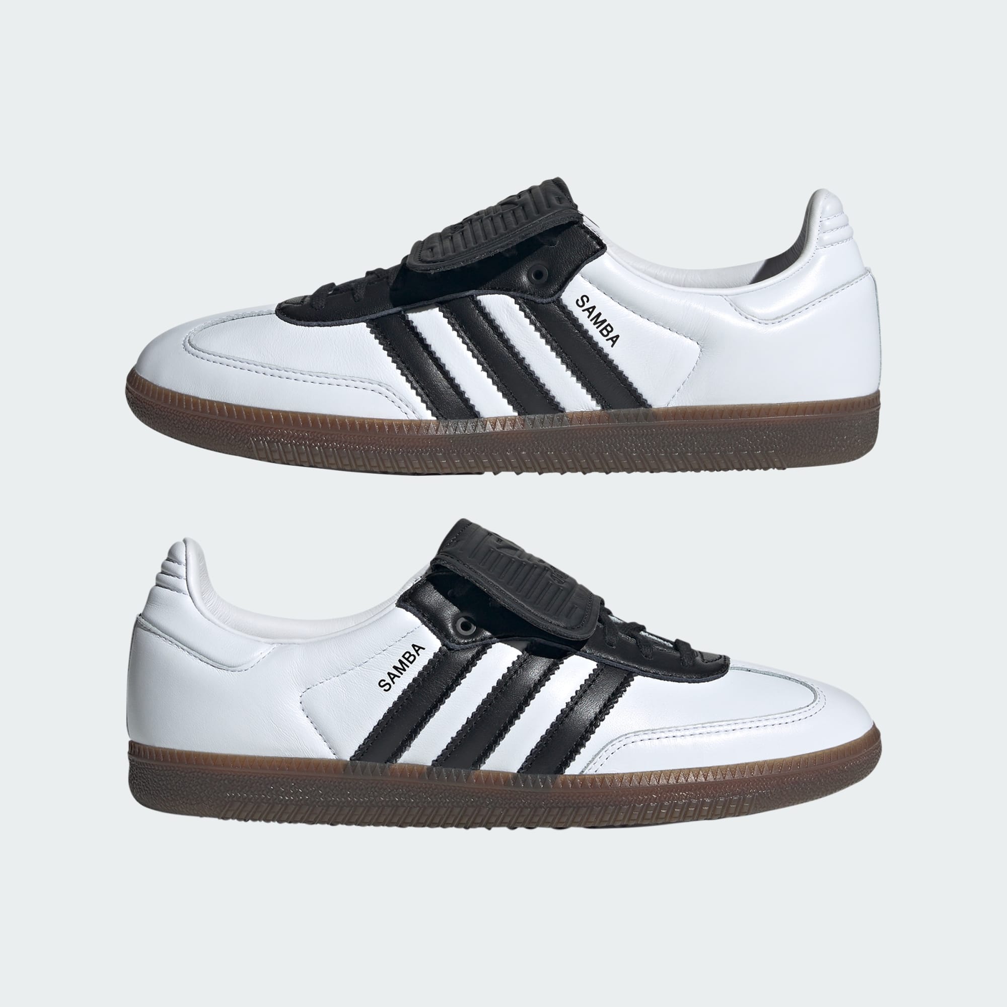 Samba LT Ayakkabı - Cloud White / Core Black / Gum - JI3199 - Görsel 7