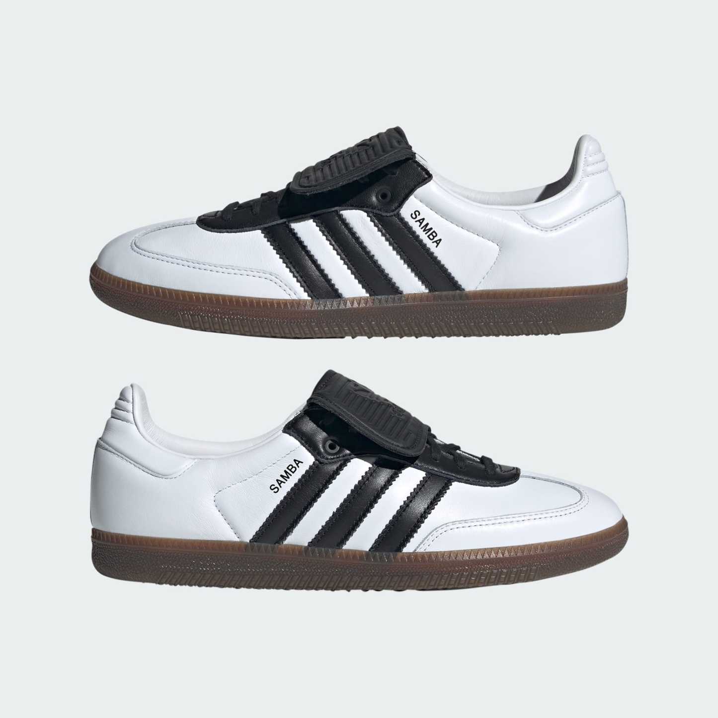 Samba LT Ayakkabı - Cloud White / Core Black / Gum - JI3199 - Görsel 7