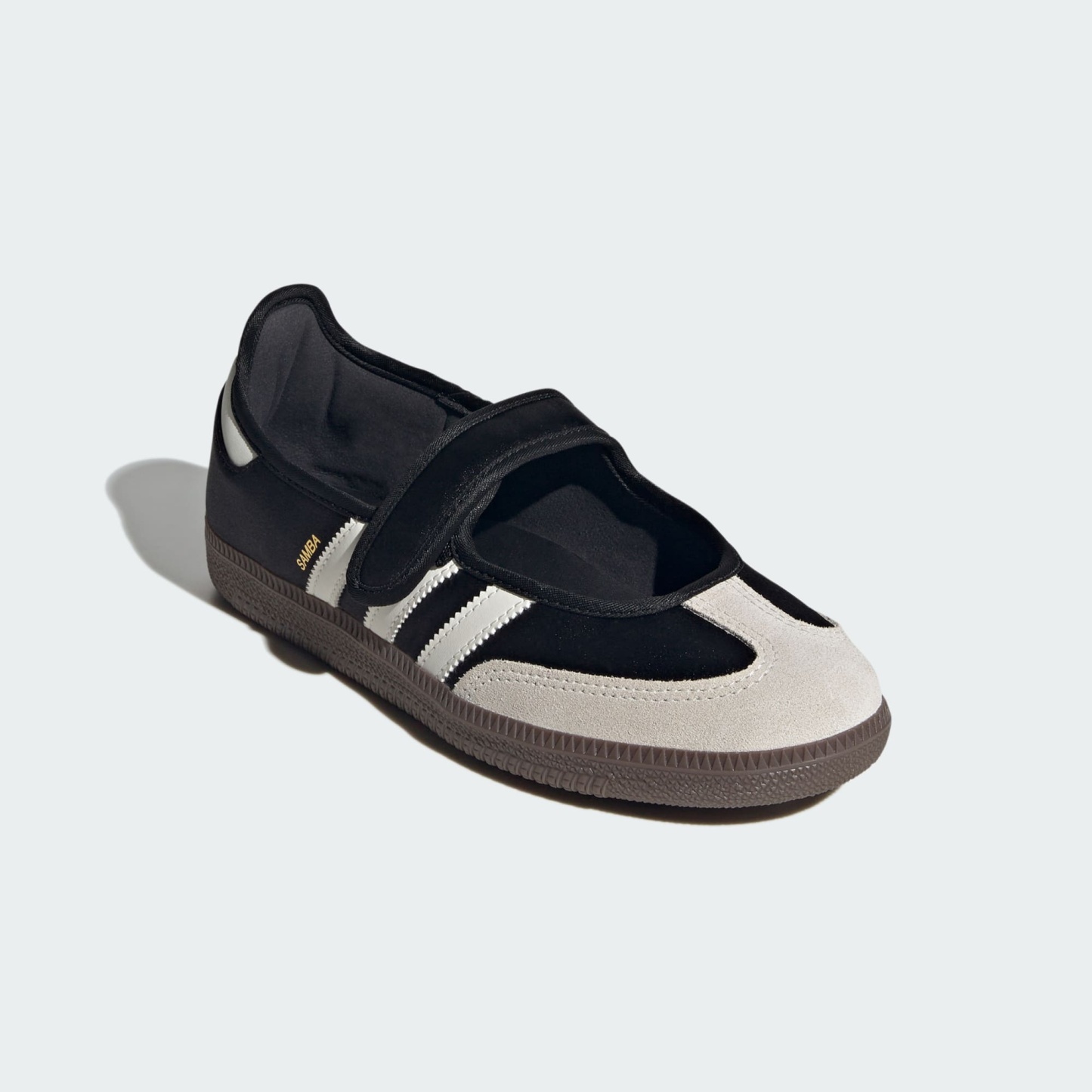 Samba Mary Jane Ayakkabı - Core Black / Off White / Gold Metallic - IH9207 - Görsel 4