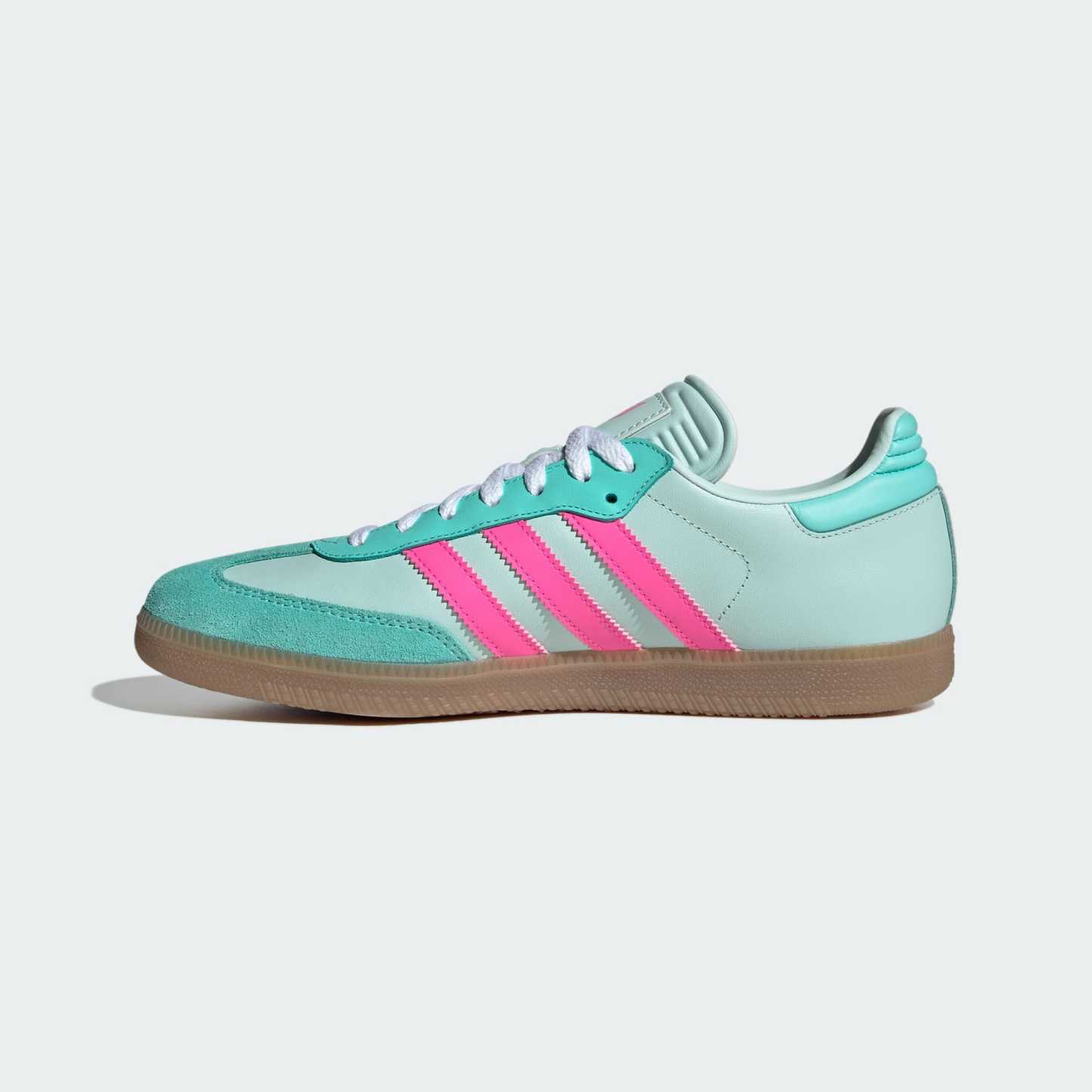 Samba Messi Krampon - Halo Mint / Lucid Pink / Gum - KI8505 - Görsel 7