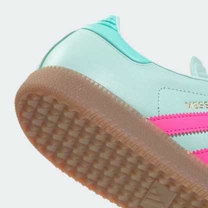 Samba Messi Krampon - Halo Mint / Lucid Pink / Gum - KI8505 - Görsel 9