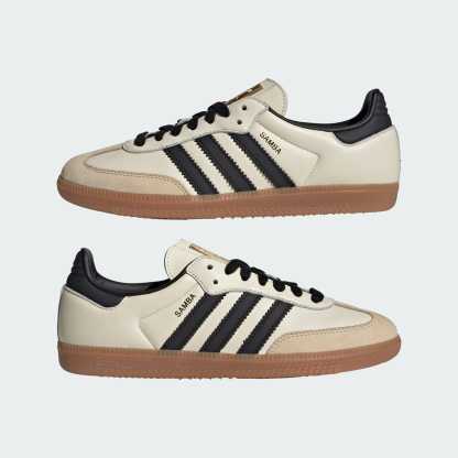 Samba OG Ayakkabı - Cream White / Core Black / Sand Strata - ID0478 - Görsel 7