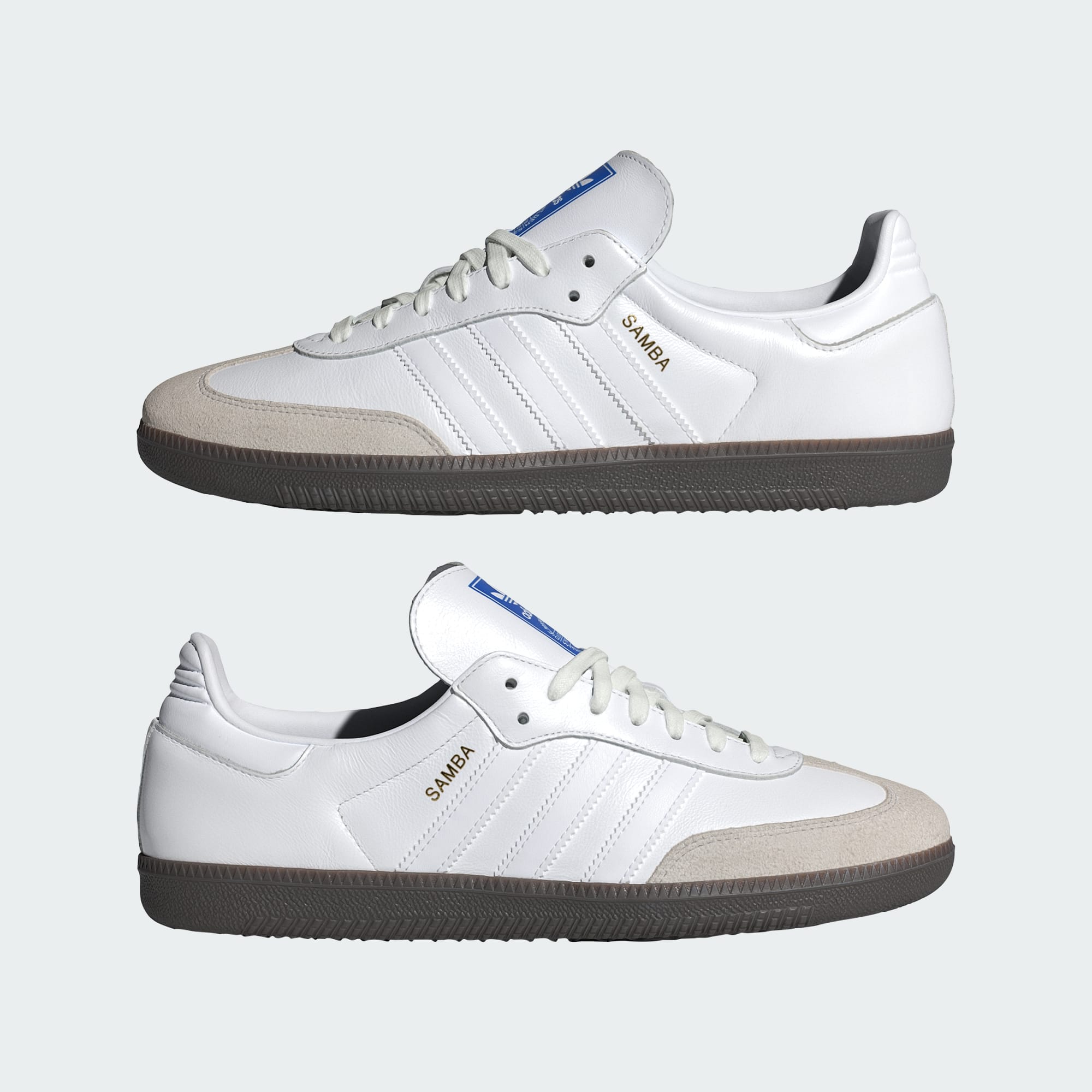 Samba OG Ayakkabı - Cloud White / Cloud White / Gum - IE3439 - Görsel 7