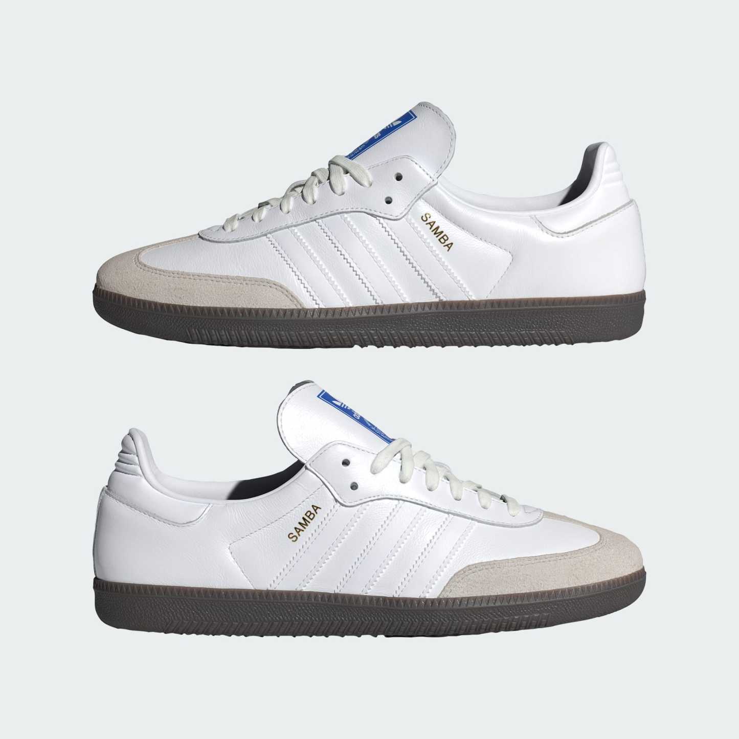 Samba OG Ayakkabı - Cloud White / Cloud White / Gum - IE3439 - Görsel 7