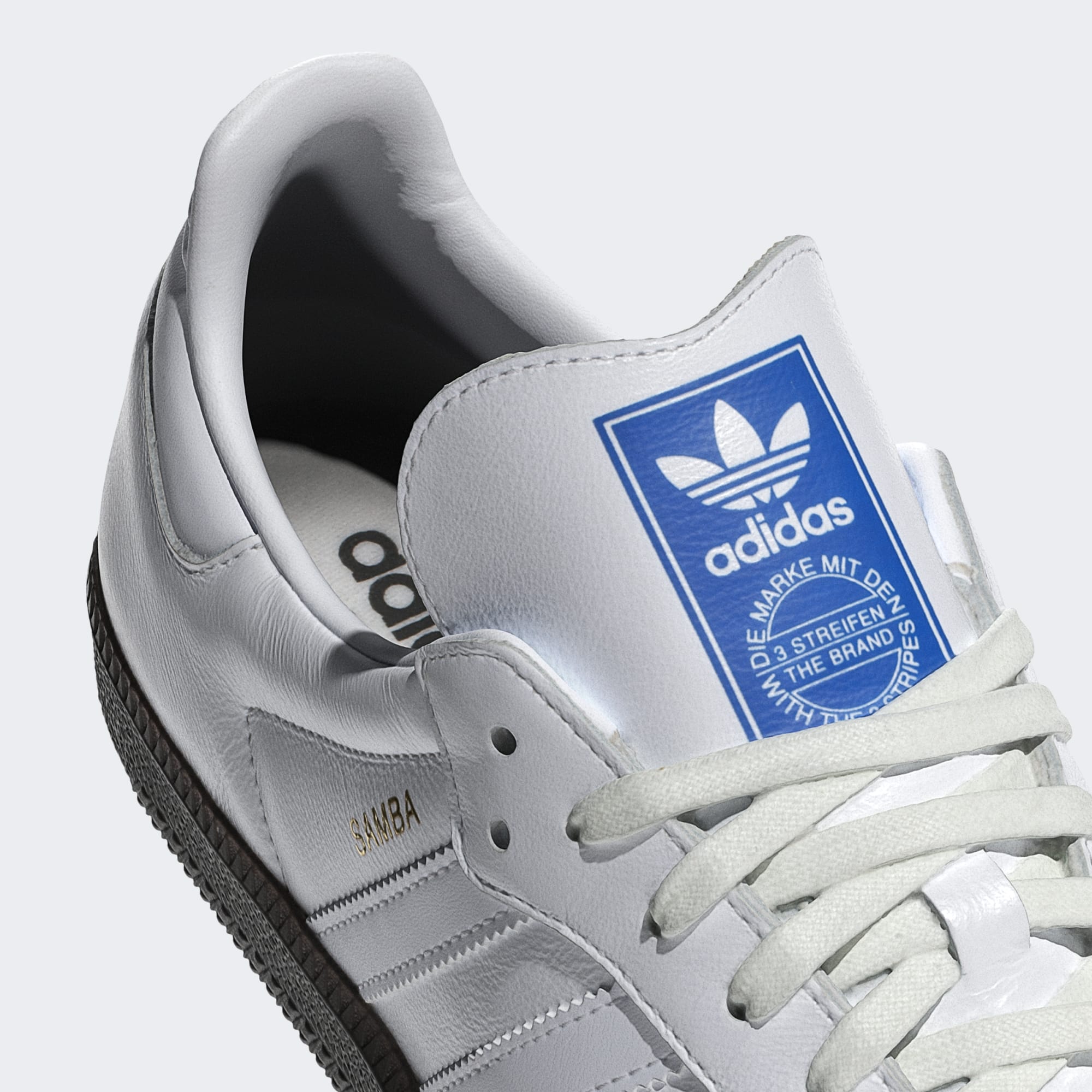 Samba OG Ayakkabı - Cloud White / Cloud White / Gum - IE3439 - Görsel 8