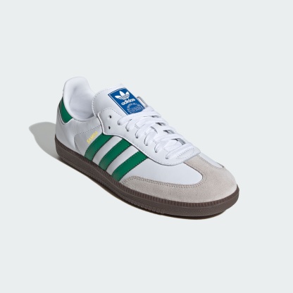 Samba OG Ayakkabı - Cloud White / Green / Supplier Colour - IG1024 - Görsel 4