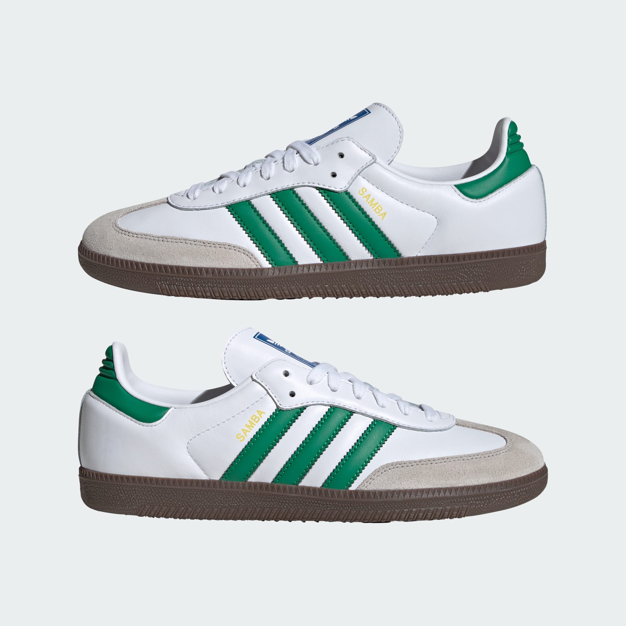 Samba OG Ayakkabı - Cloud White / Green / Supplier Colour - IG1024 - Görsel 7