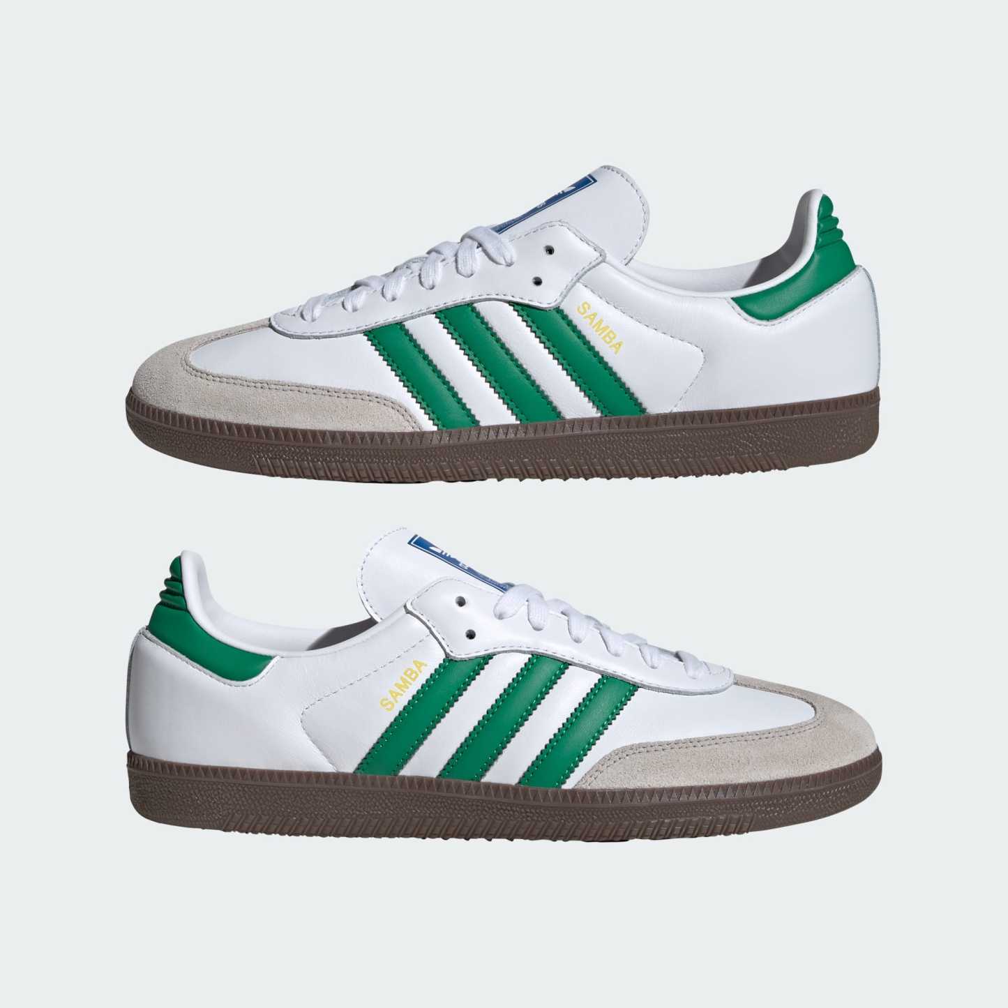 Samba OG Ayakkabı - Cloud White / Green / Supplier Colour - IG1024 - Görsel 7