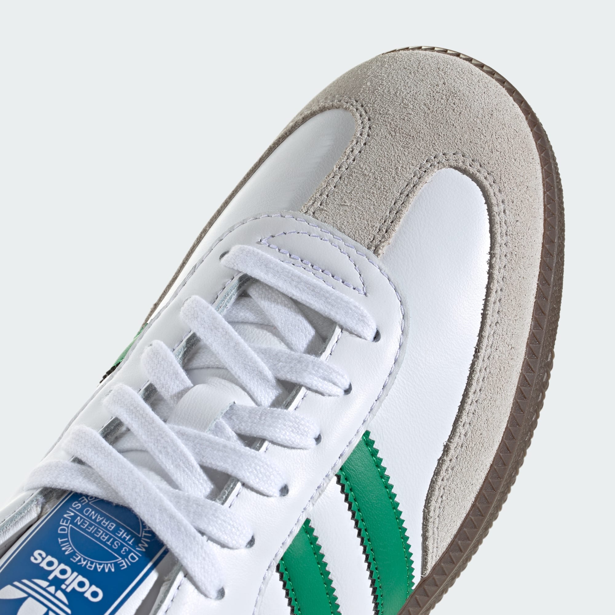 Samba OG Ayakkabı - Cloud White / Green / Supplier Colour - IG1024 - Görsel 9