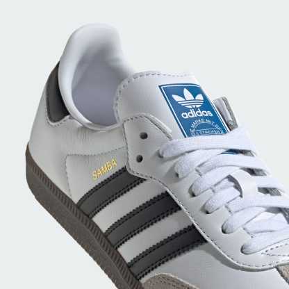 Samba OG Ayakkabı - Cloud White / Core Black / Clear Granite - IG9030 - Görsel 8