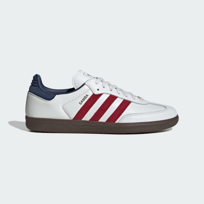 Samba OG Ayakkabı - Core White / Team Victory Red / Night Indigo - IH4881 - Görsel 1