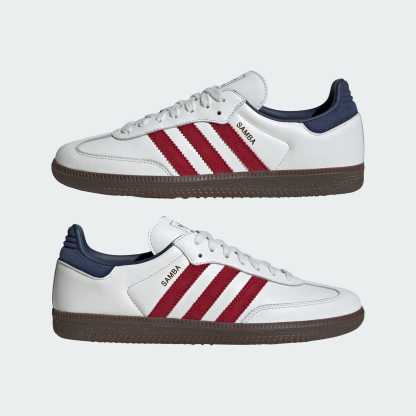 Samba OG Ayakkabı - Core White / Team Victory Red / Night Indigo - IH4881 - Görsel 7