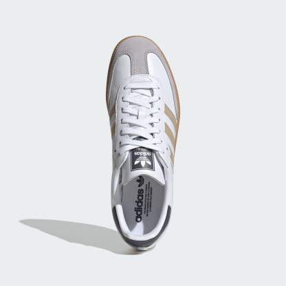 Samba OG Ayakkabı - Cloud White / Stone Khaki / Gum - IH6870 - Görsel 2