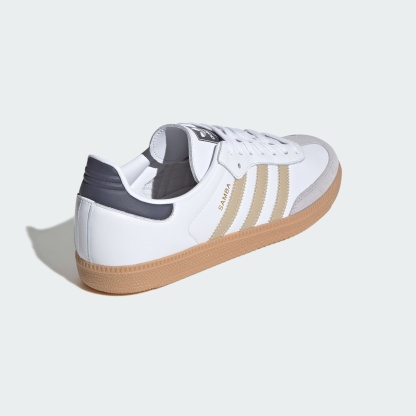 Samba OG Ayakkabı - Cloud White / Stone Khaki / Gum - IH6870 - Görsel 5
