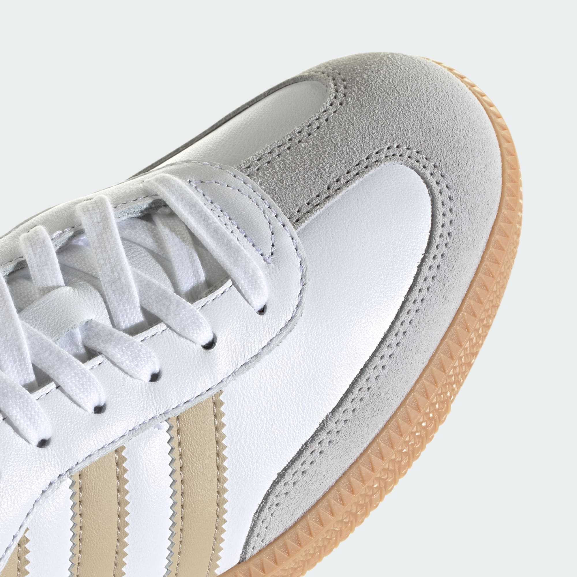 Samba OG Ayakkabı - Cloud White / Stone Khaki / Gum - IH6870 - Görsel 8