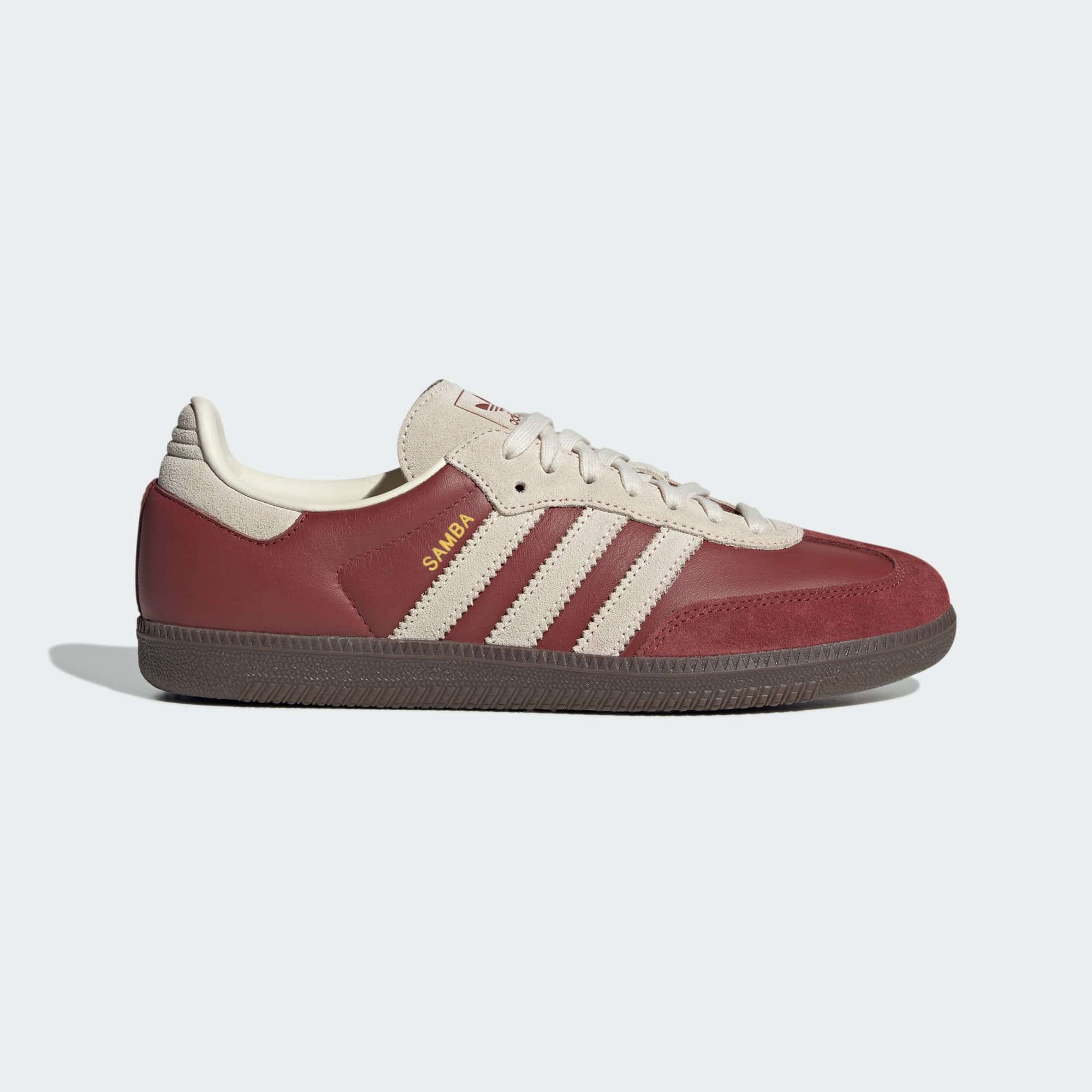 Samba OG Ayakkabı - Burgundy / Cream White / Gum - JI3216 - Görsel 1