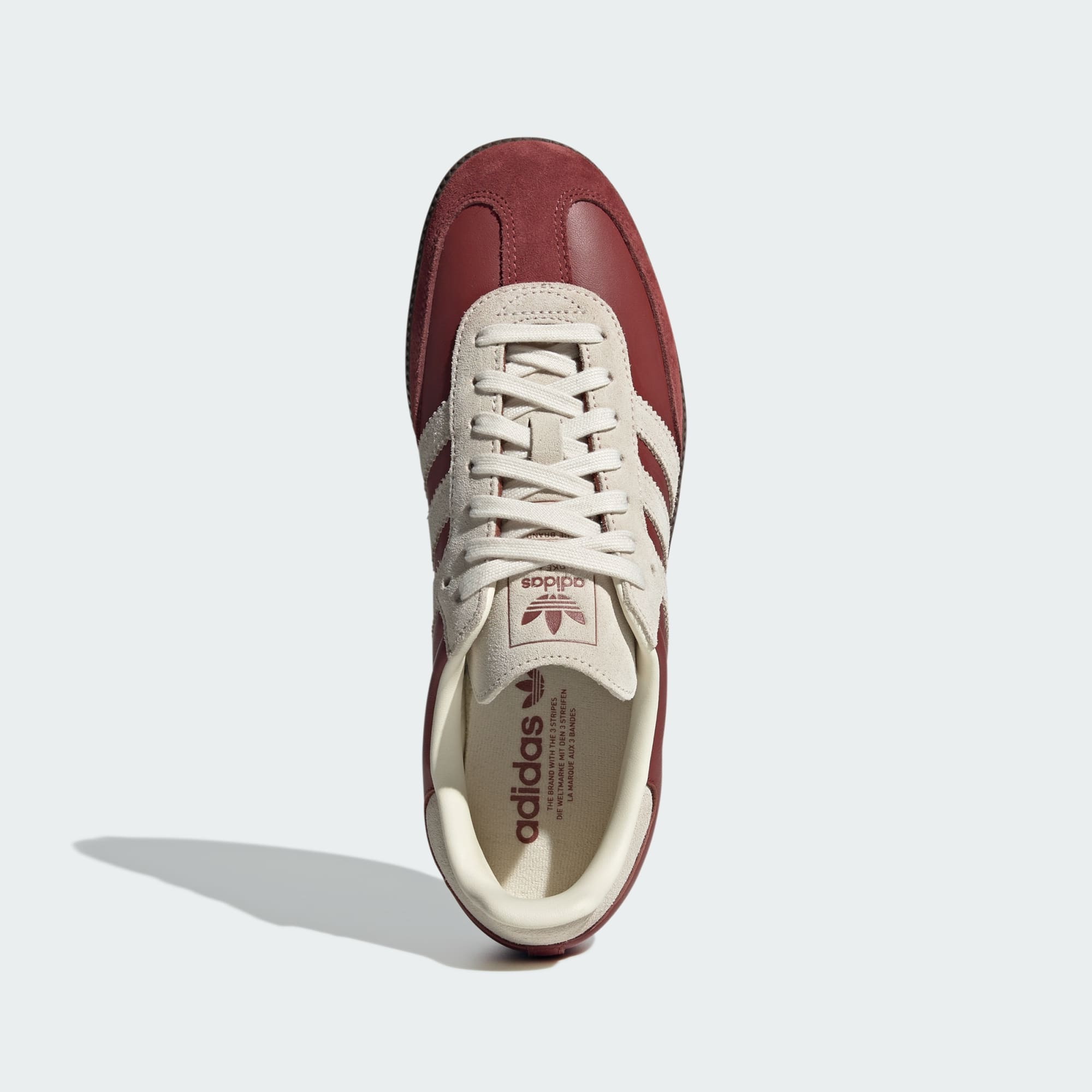 Samba OG Ayakkabı - Burgundy / Cream White / Gum - JI3216 - Görsel 2