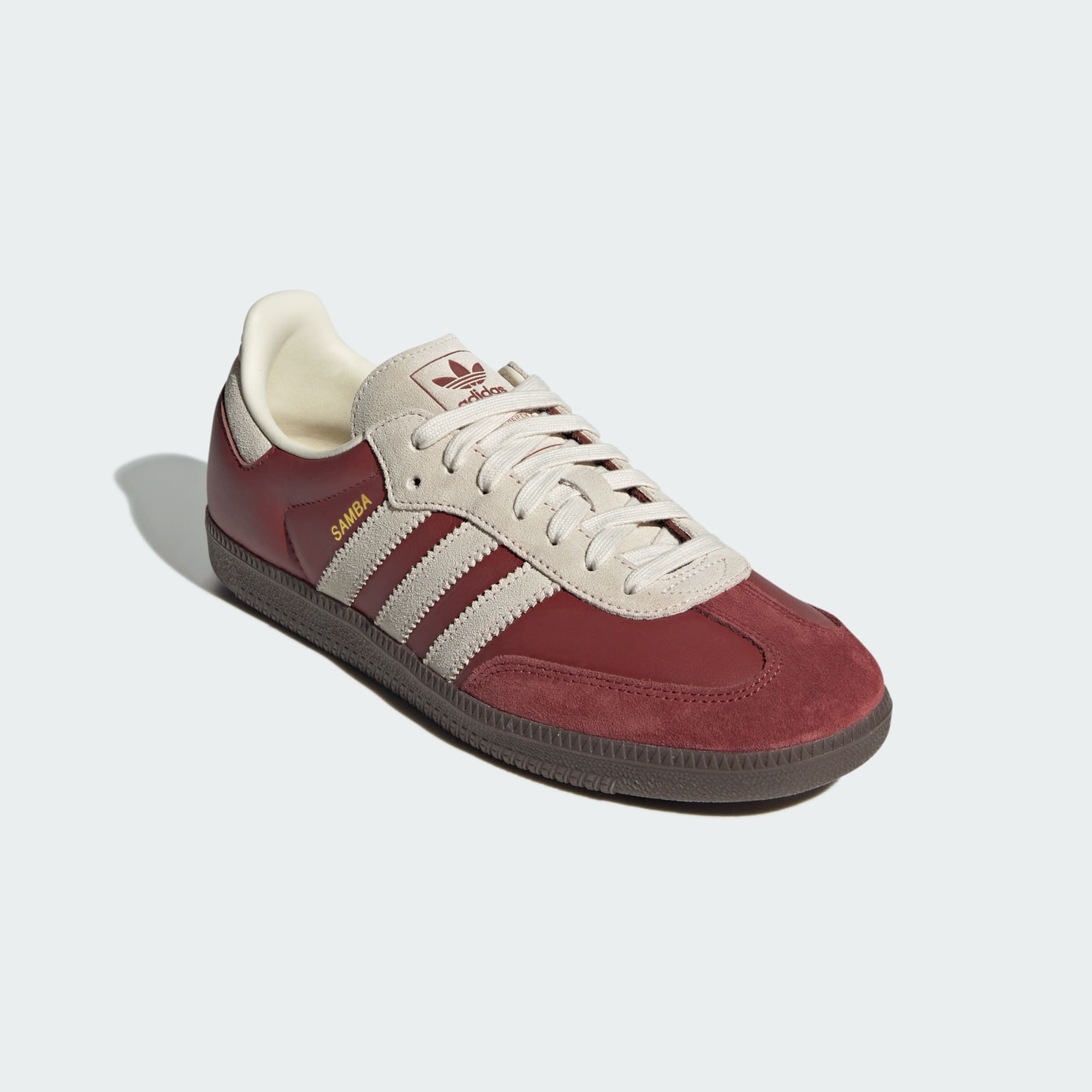 Samba OG Ayakkabı - Burgundy / Cream White / Gum - JI3216 - Görsel 4