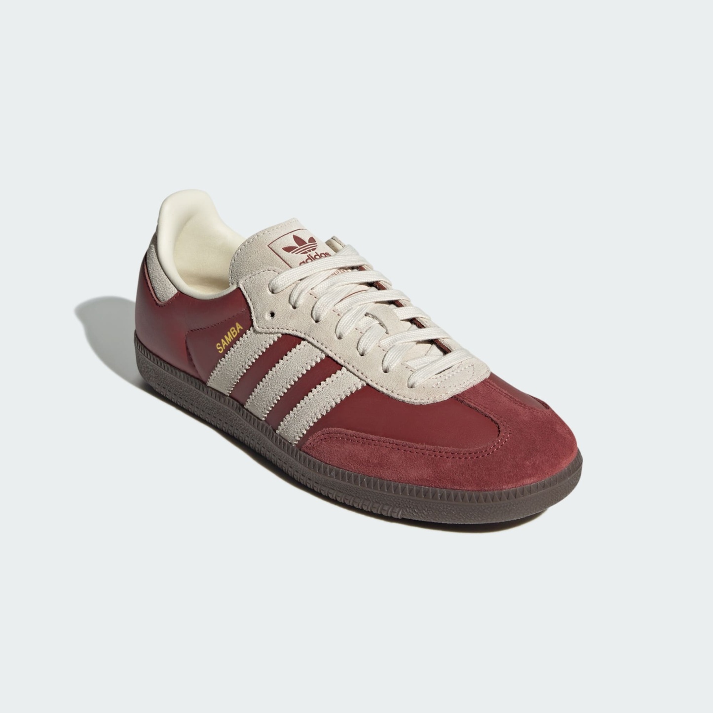 Samba OG Ayakkabı - Burgundy / Cream White / Gum - JI3216 - Görsel 4