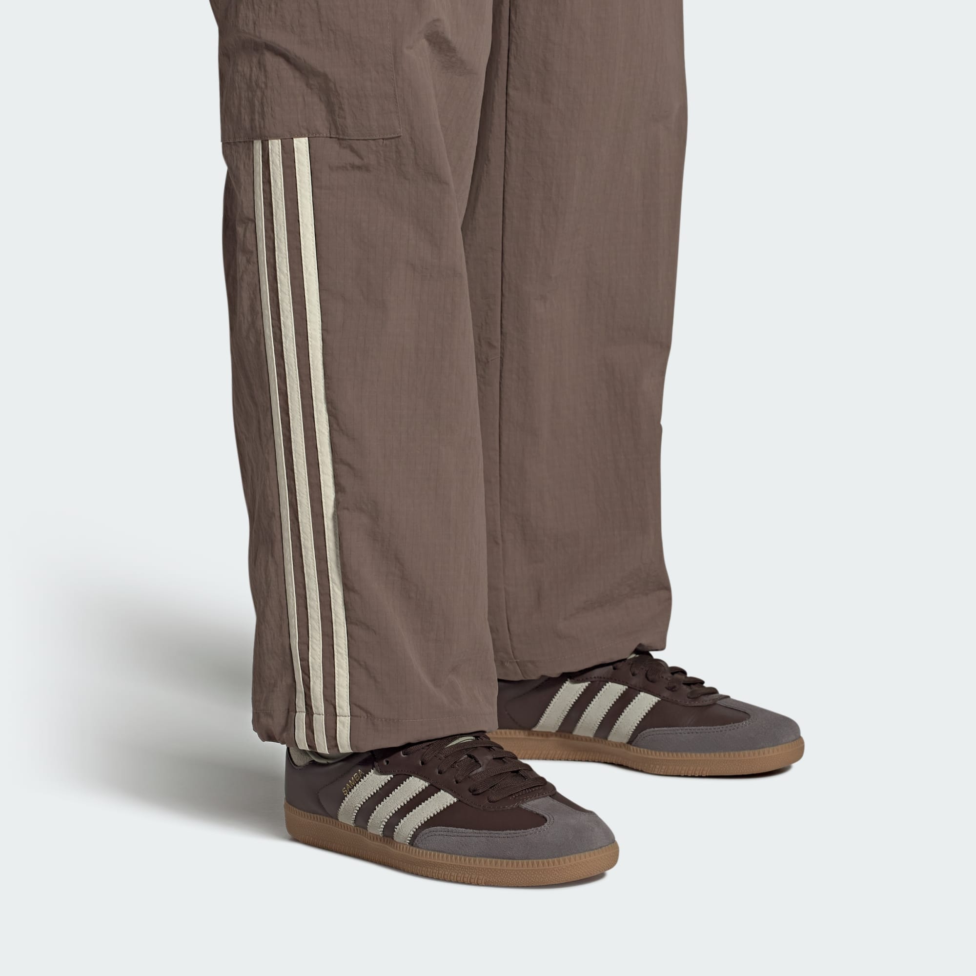 Samba OG Ayakkabı - Brown / Putty Grey / Gold Metallic - ID1481 - Görsel 2