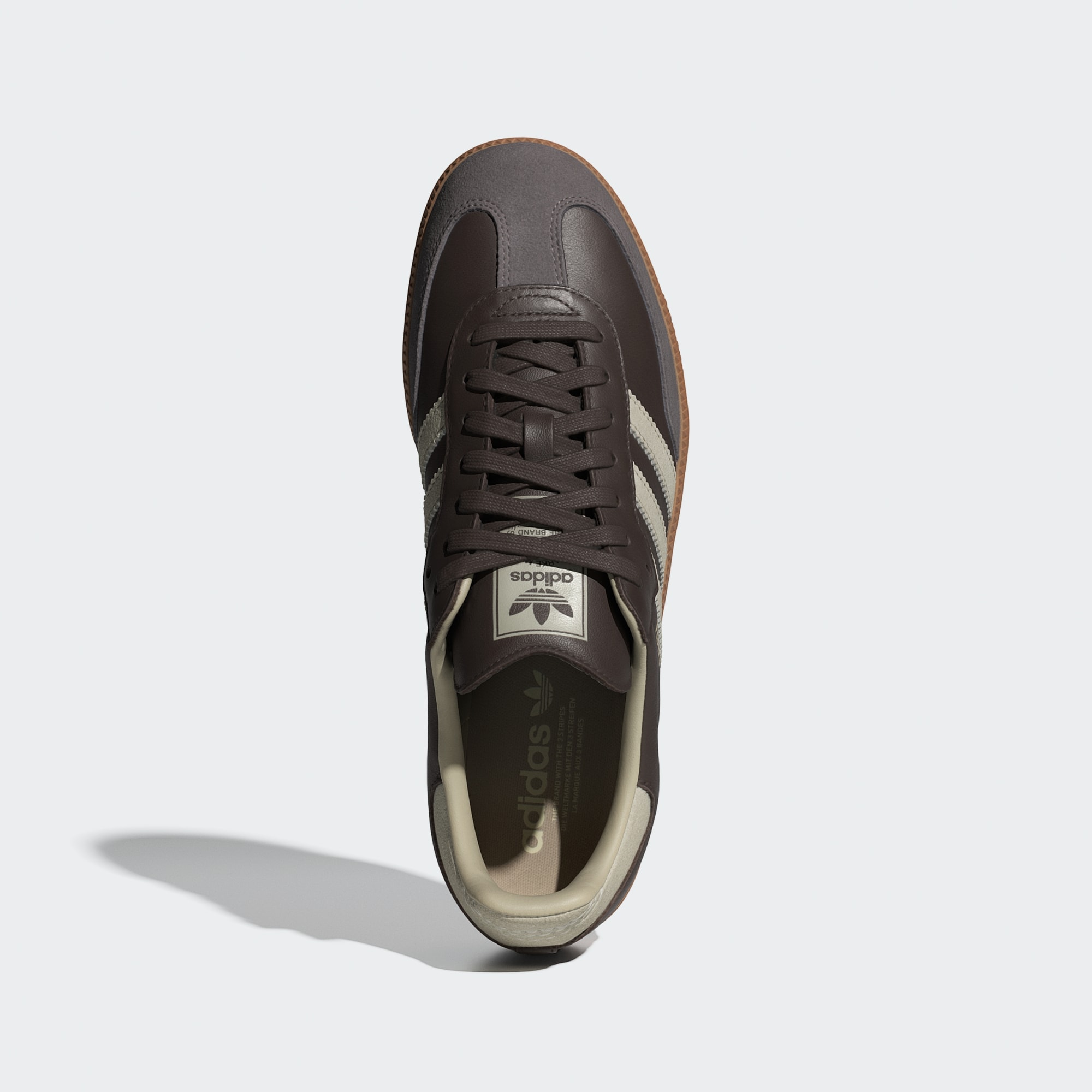 Samba OG Ayakkabı - Brown / Putty Grey / Gold Metallic - ID1481 - Görsel 3