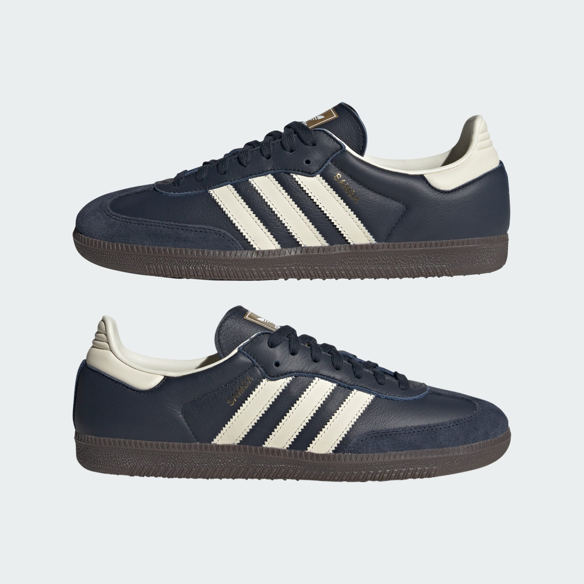 Samba OG Ayakkabı - Night Navy / Cream White / Gum - ID2056 - Görsel 8