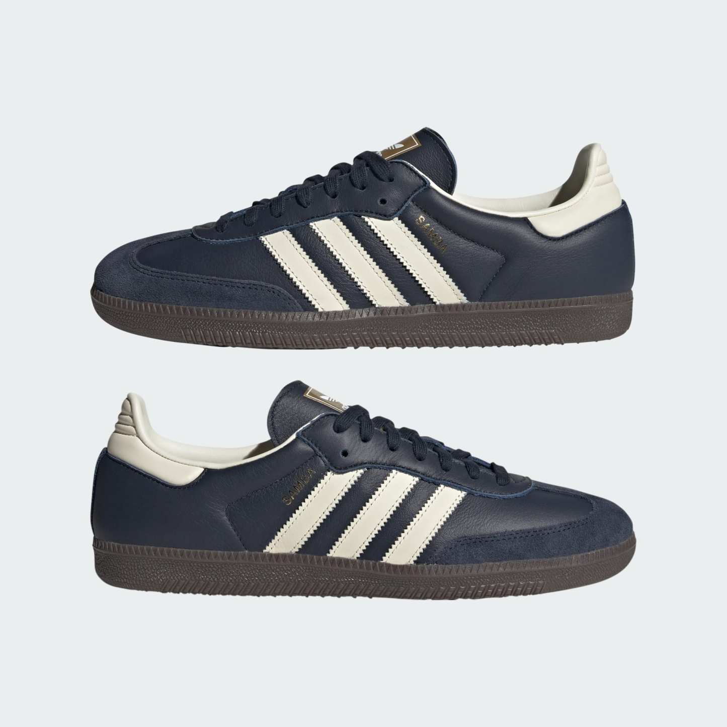 Samba OG Ayakkabı - Night Navy / Cream White / Gum - ID2056 - Görsel 8