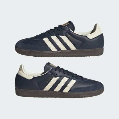 Samba OG Ayakkabı - Night Navy / Cream White / Gum - ID2056 - Görsel 8