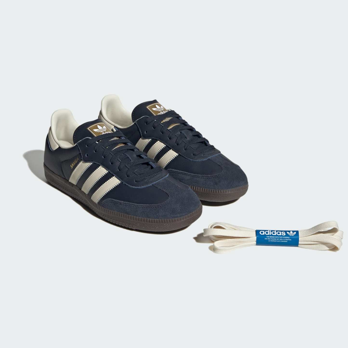 Samba OG Ayakkabı - Night Navy / Cream White / Gum - ID2056 - Görsel 9