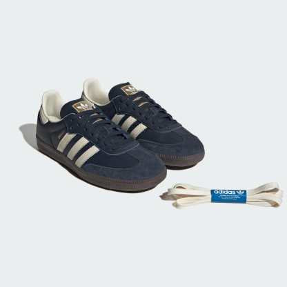 Samba OG Ayakkabı - Night Navy / Cream White / Gum - ID2056 - Görsel 9