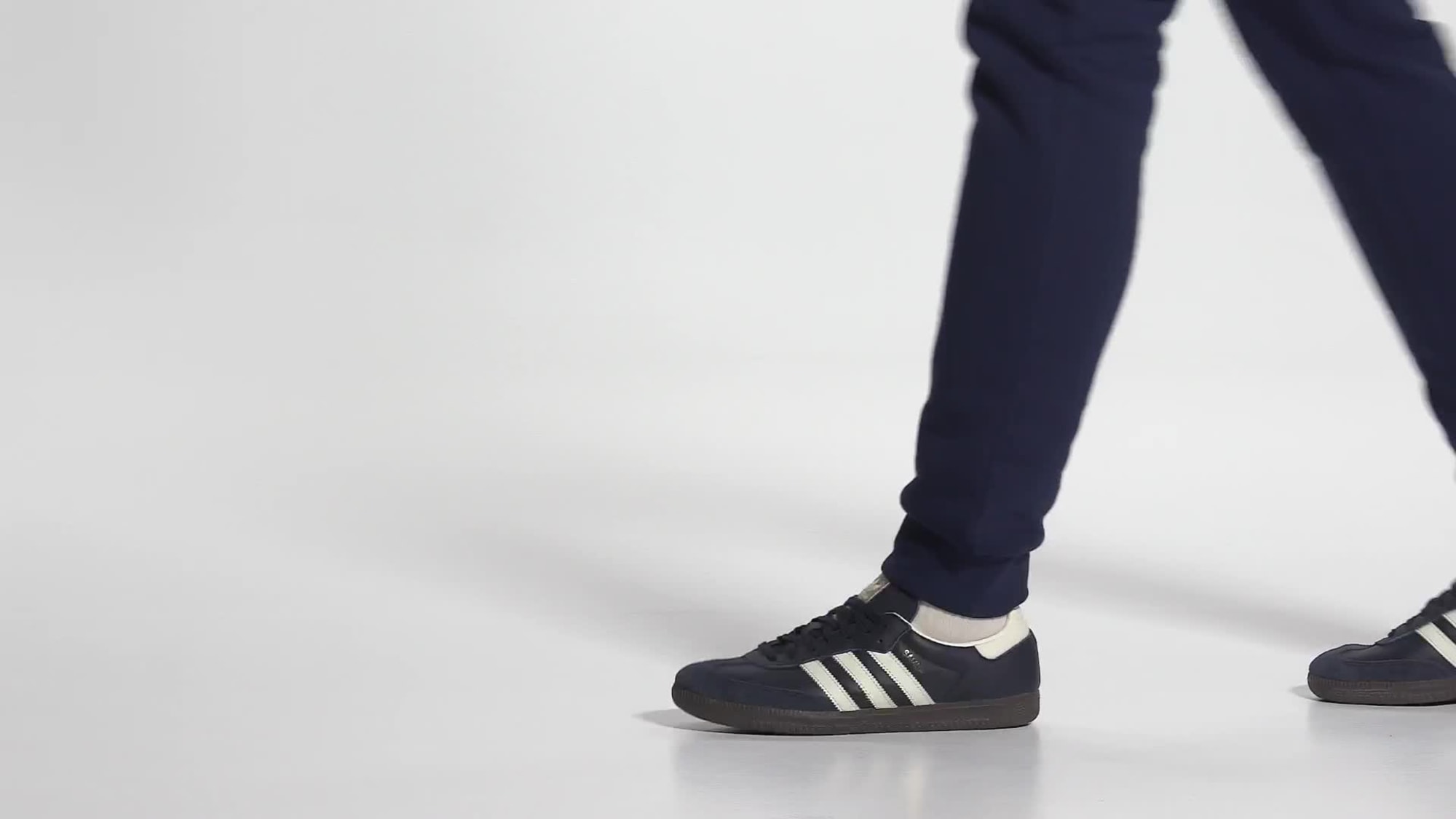 Samba OG Ayakkabı - Night Navy / Cream White / Gum - ID2056 - Görsel 13