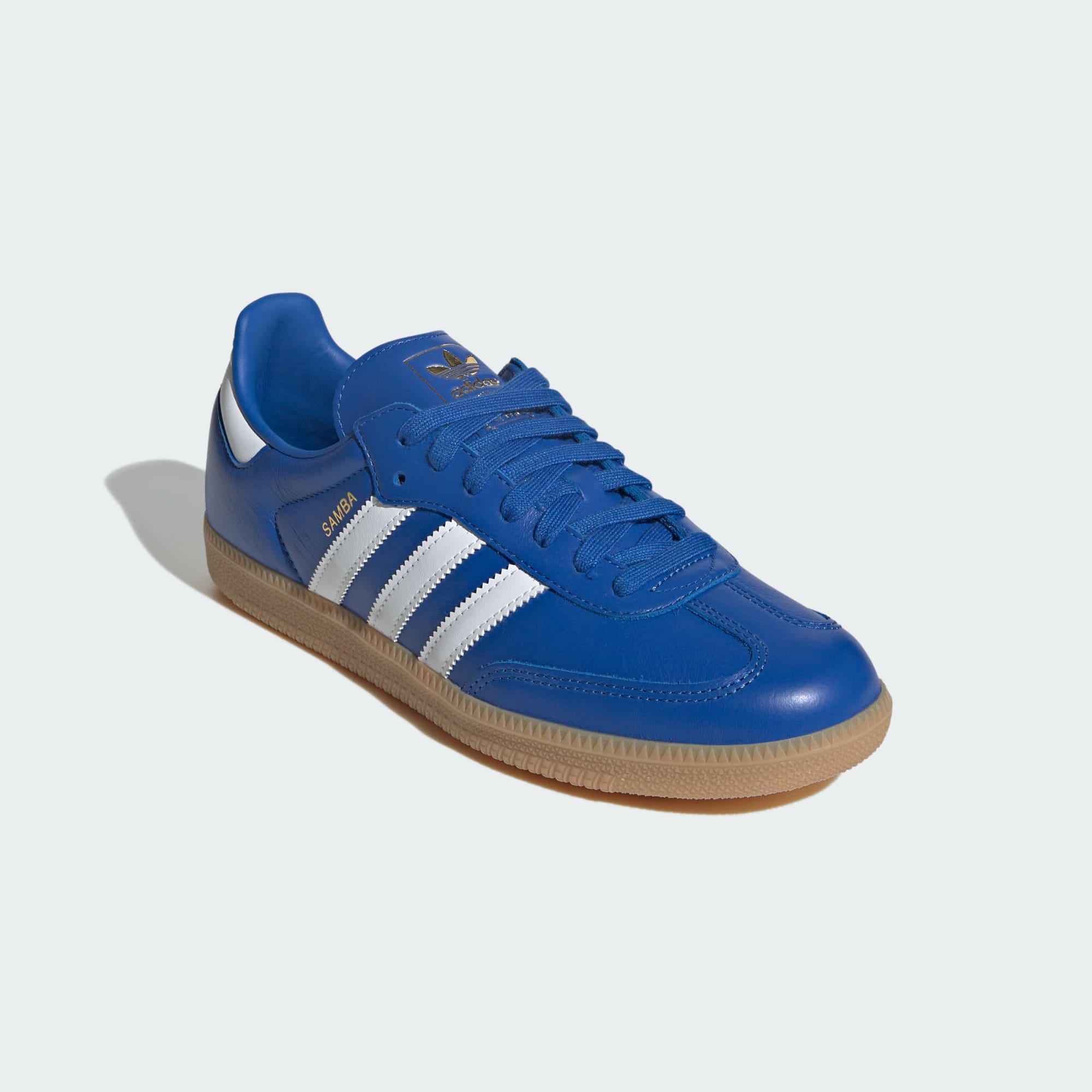 Samba OG Ayakkabı - Blue / Cloud White / Gum - JR0882 - Görsel 4