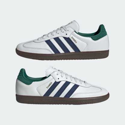 Samba OG Ayakkabı - Black White / Collegiate Green / Active Green - IH4882 - Görsel 7
