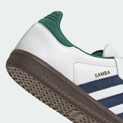 Samba OG Ayakkabı - Black White / Collegiate Green / Active Green - IH4882 - Görsel 9