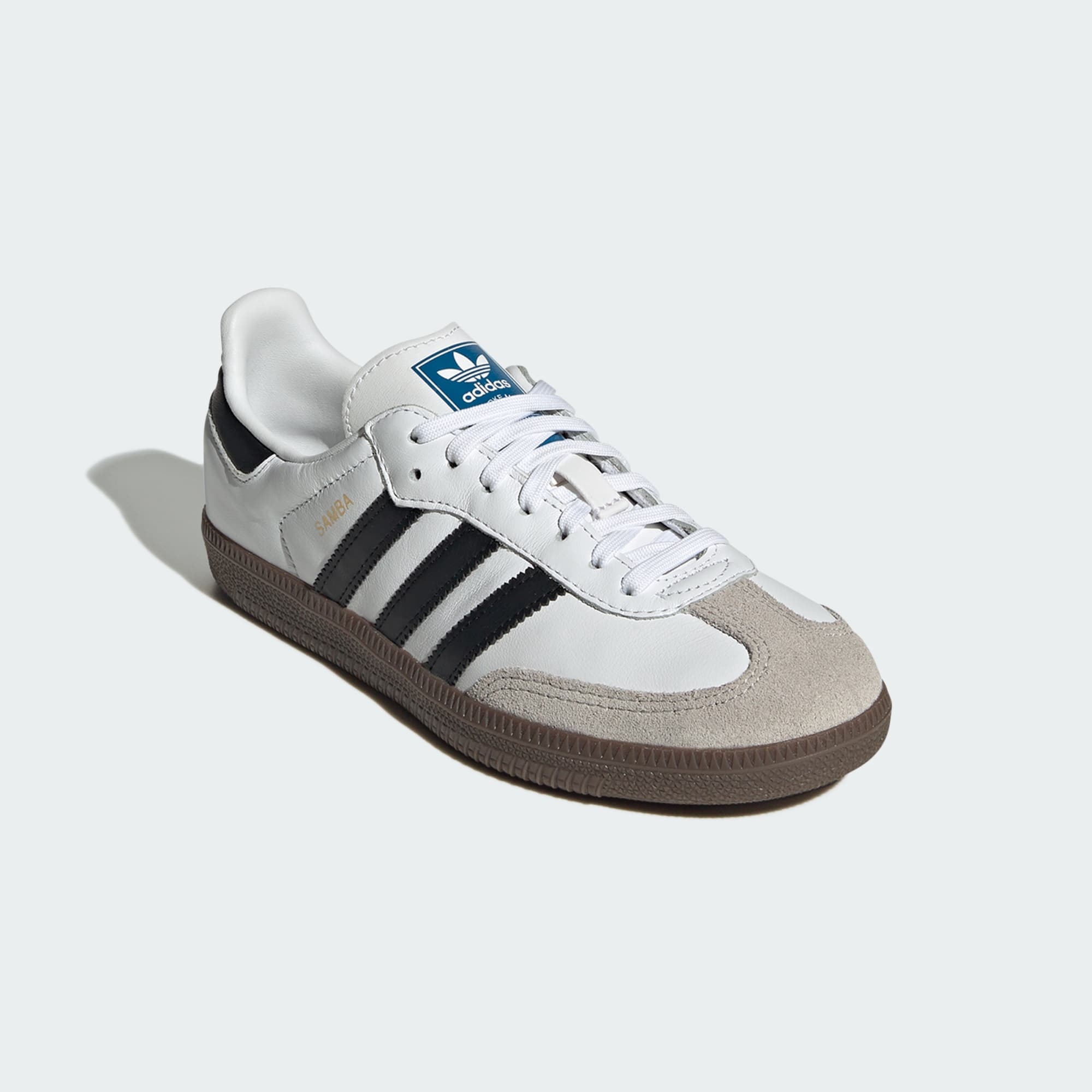 Samba OG Kids Ayakkabı - Cloud White / Core Black / Gum - IE3677 - Görsel 4