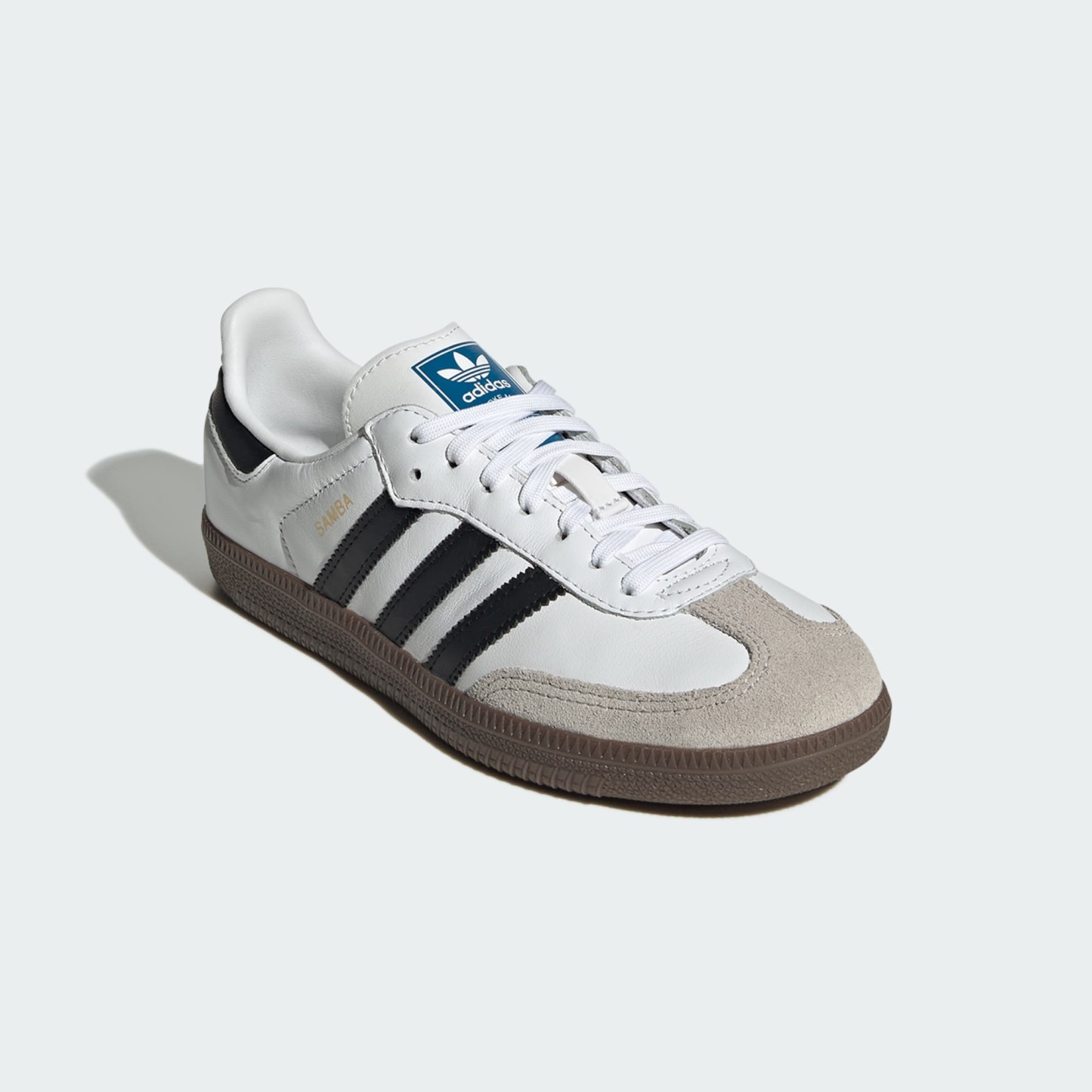 Samba OG Kids Ayakkabı - Cloud White / Core Black / Gum - IE3677 - Görsel 4