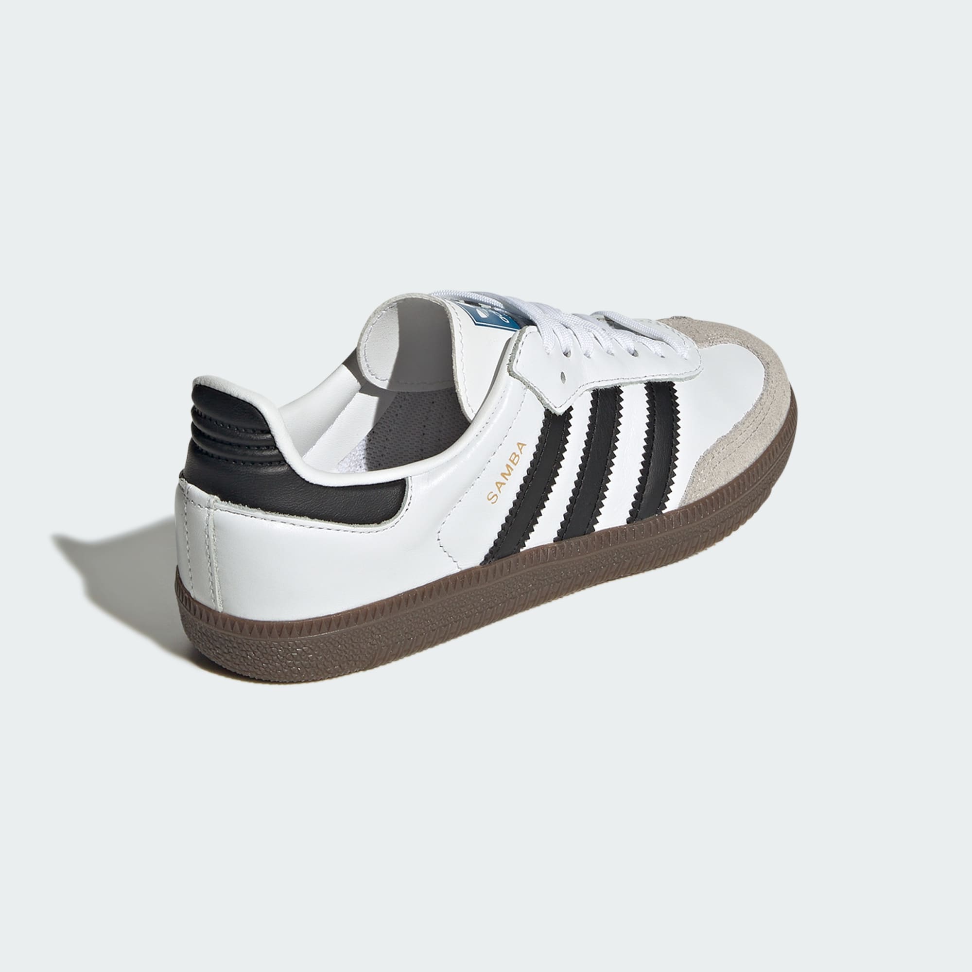 Samba OG Kids Ayakkabı - Cloud White / Core Black / Gum - IE3677 - Görsel 5