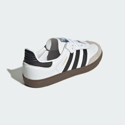 Samba OG Kids Ayakkabı - Cloud White / Core Black / Gum - IE3677 - Görsel 5