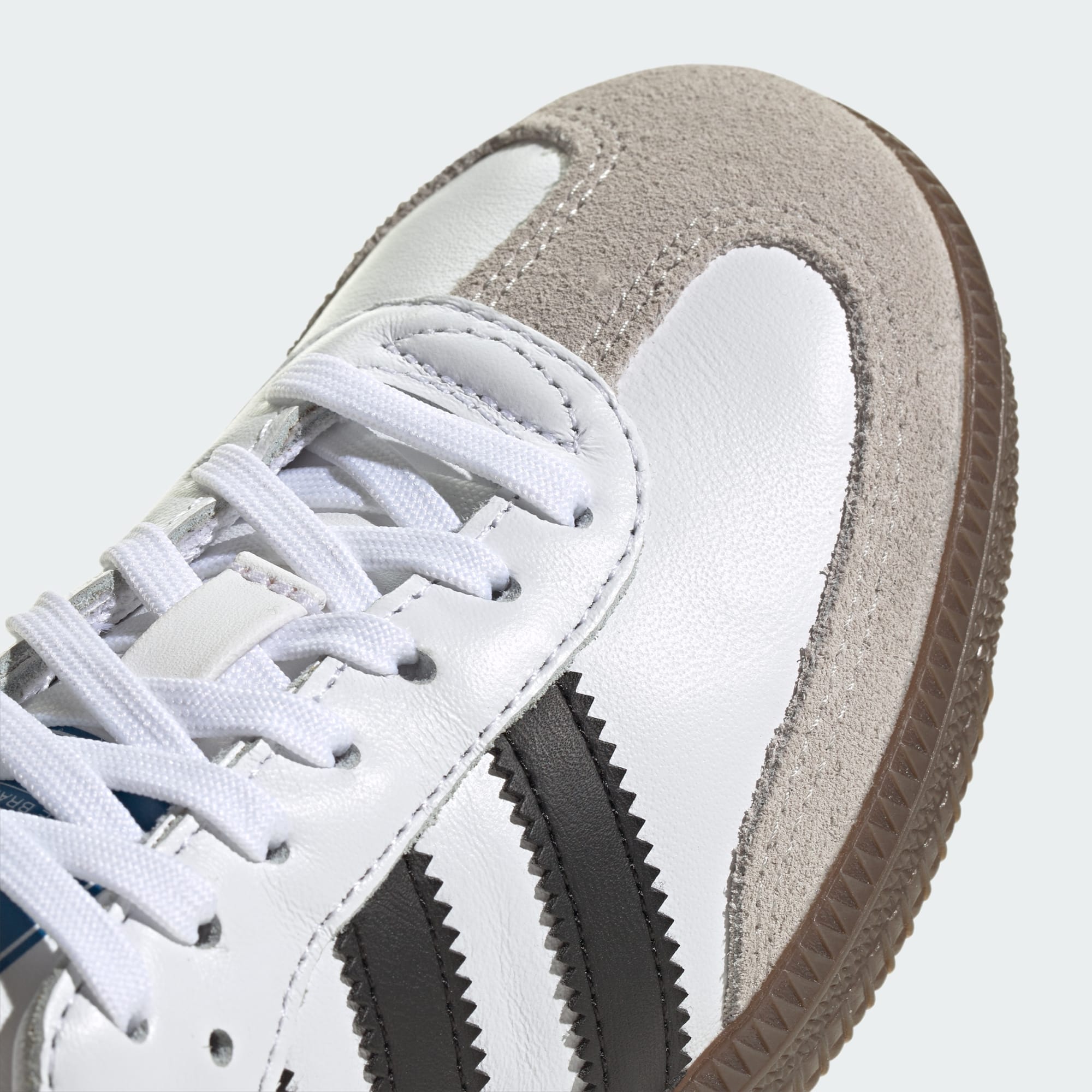 Samba OG Kids Ayakkabı - Cloud White / Core Black / Gum - IE3677 - Görsel 8