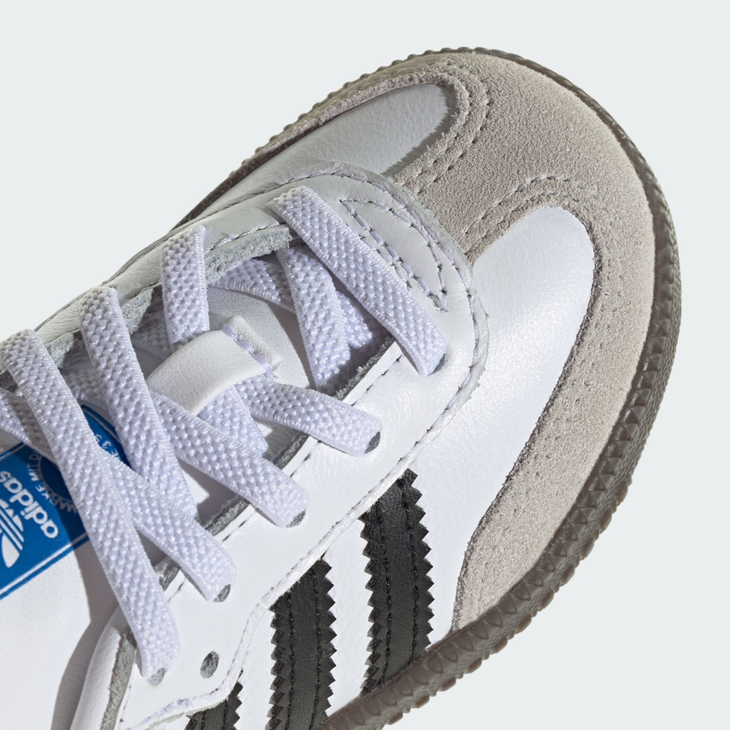 Samba OG Kids Ayakkabı - Cloud White / Core Black / Gum - IE3679 - Görsel 8
