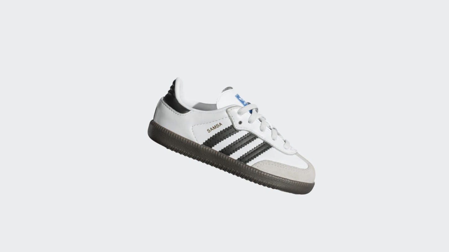 Samba OG Kids Ayakkabı - Cloud White / Core Black / Gum - IE3679 - Görsel 10