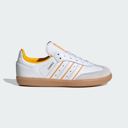 Samba OG Kids Ayakkabı - Crystal White / Cloud White / Crew Yellow - IH5648 - Görsel 1