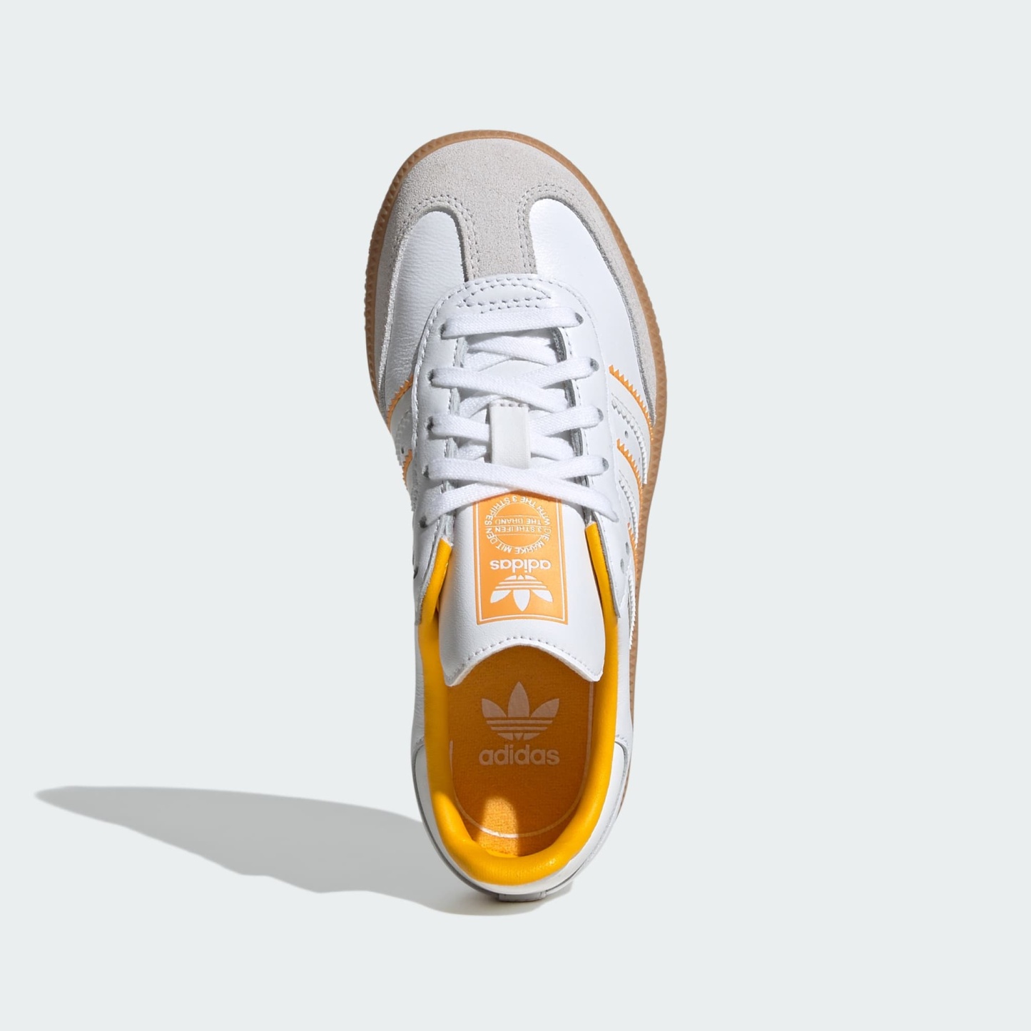 Samba OG Kids Ayakkabı - Crystal White / Cloud White / Crew Yellow - IH5648 - Görsel 2