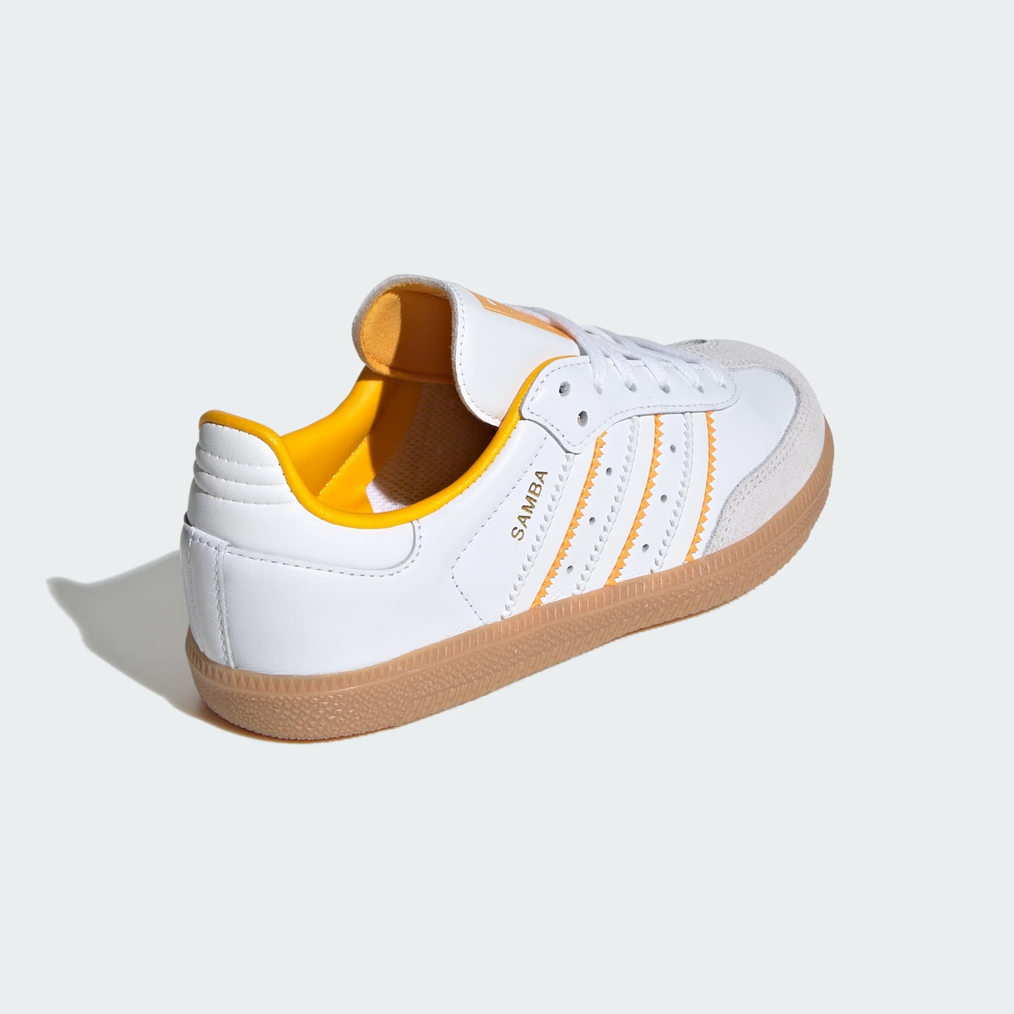 Samba OG Kids Ayakkabı - Crystal White / Cloud White / Crew Yellow - IH5648 - Görsel 5