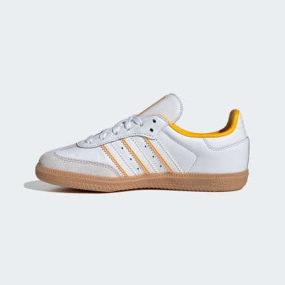 Samba OG Kids Ayakkabı - Crystal White / Cloud White / Crew Yellow - IH5648 - Görsel 6