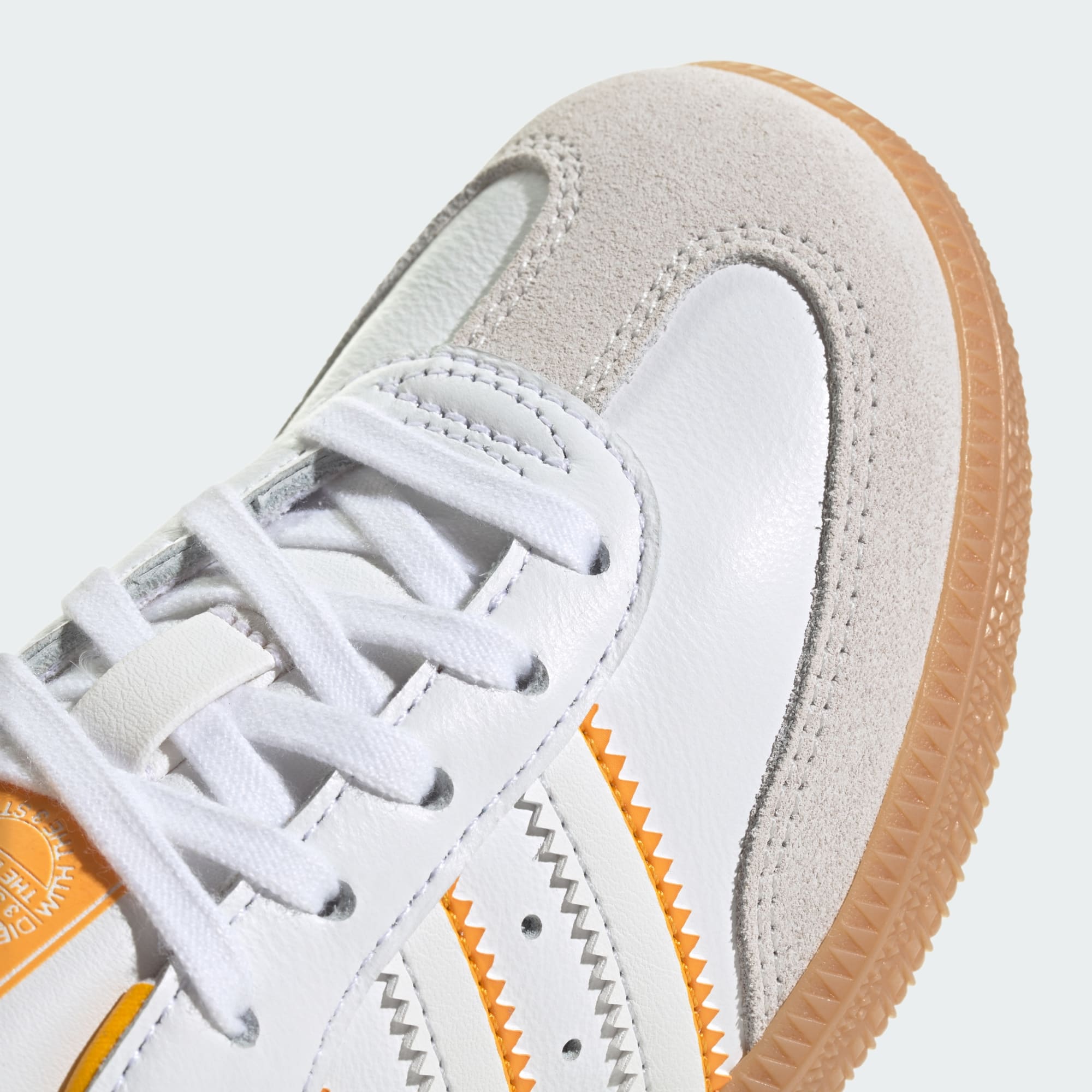 Samba OG Kids Ayakkabı - Crystal White / Cloud White / Crew Yellow - IH5648 - Görsel 7