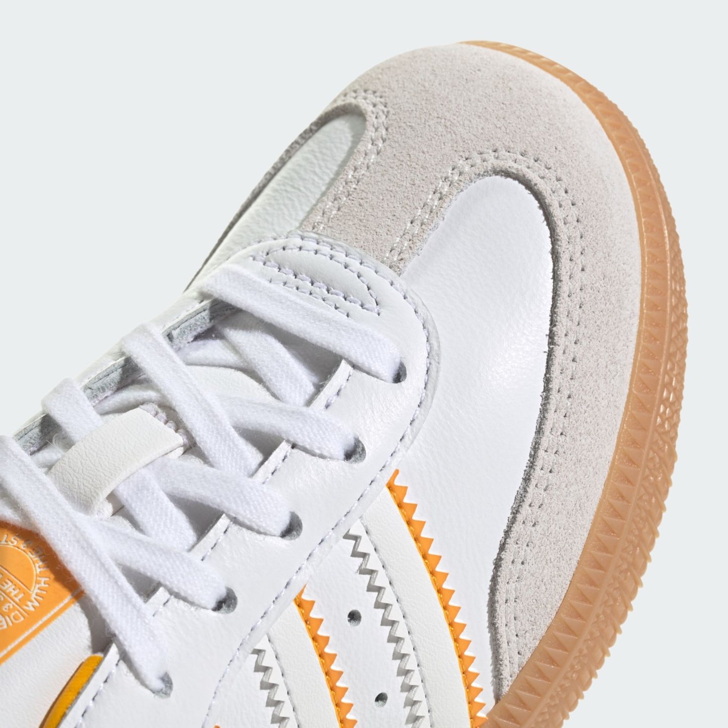 Samba OG Kids Ayakkabı - Crystal White / Cloud White / Crew Yellow - IH5648 - Görsel 7