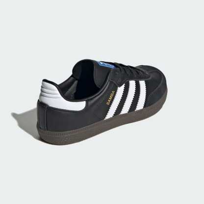 Samba OG Kids Ayakkabı - Core Black / Cloud White / Gum - IE3678 - Görsel 5