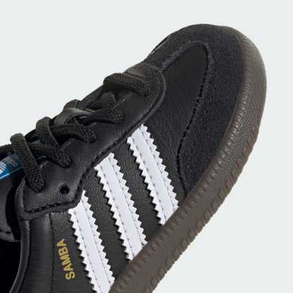 Samba OG Kids Ayakkabı - Core Black / Cloud White / Gum - IE3680 - Görsel 8